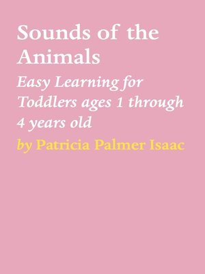cover image of SOUNDS OF THE ANIMALS